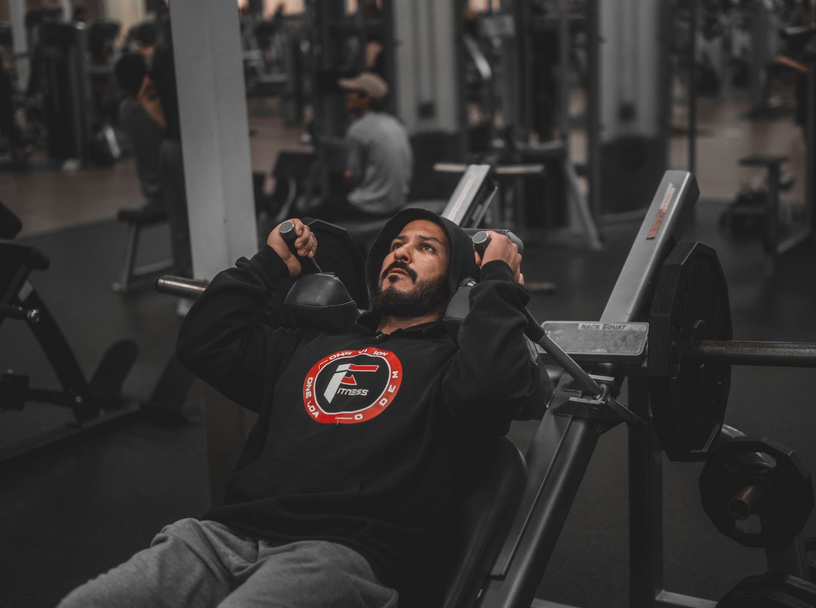 Treino de força em academia